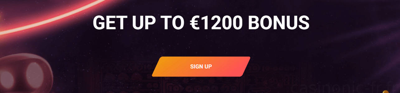 Casinonic Casino Jusqu'à 1 200 €